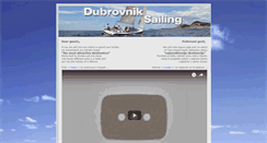 Desktop Screenshot of dubrovnik-sailing.com